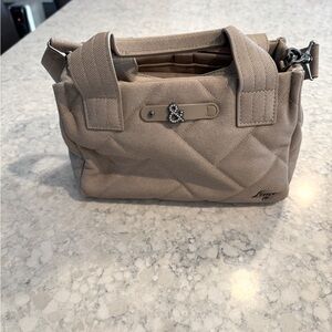 lug jitterbug crossbody and Tote  sand color